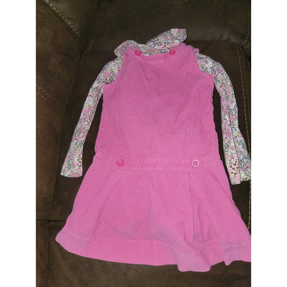 Gap pink dress gymboree floral top spring Easter‎ size 5